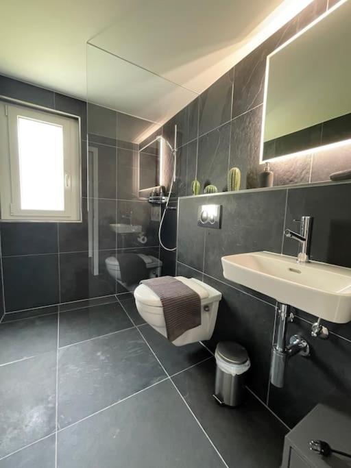 Wohnung Mit Fantastischer Aussicht Trin Zewnętrze zdjęcie