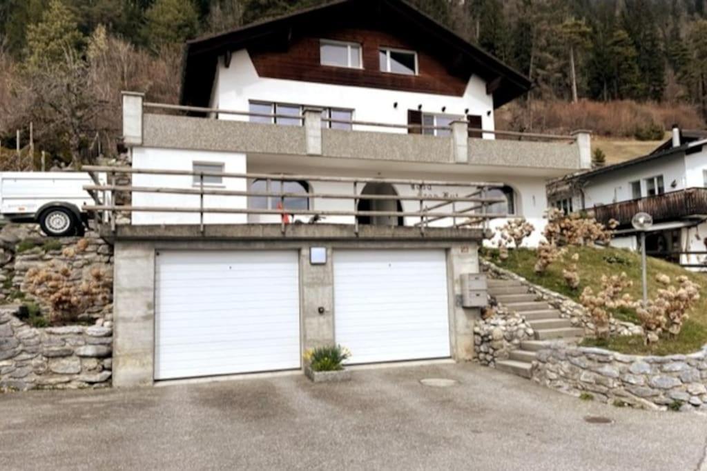 Wohnung Mit Fantastischer Aussicht Trin Zewnętrze zdjęcie